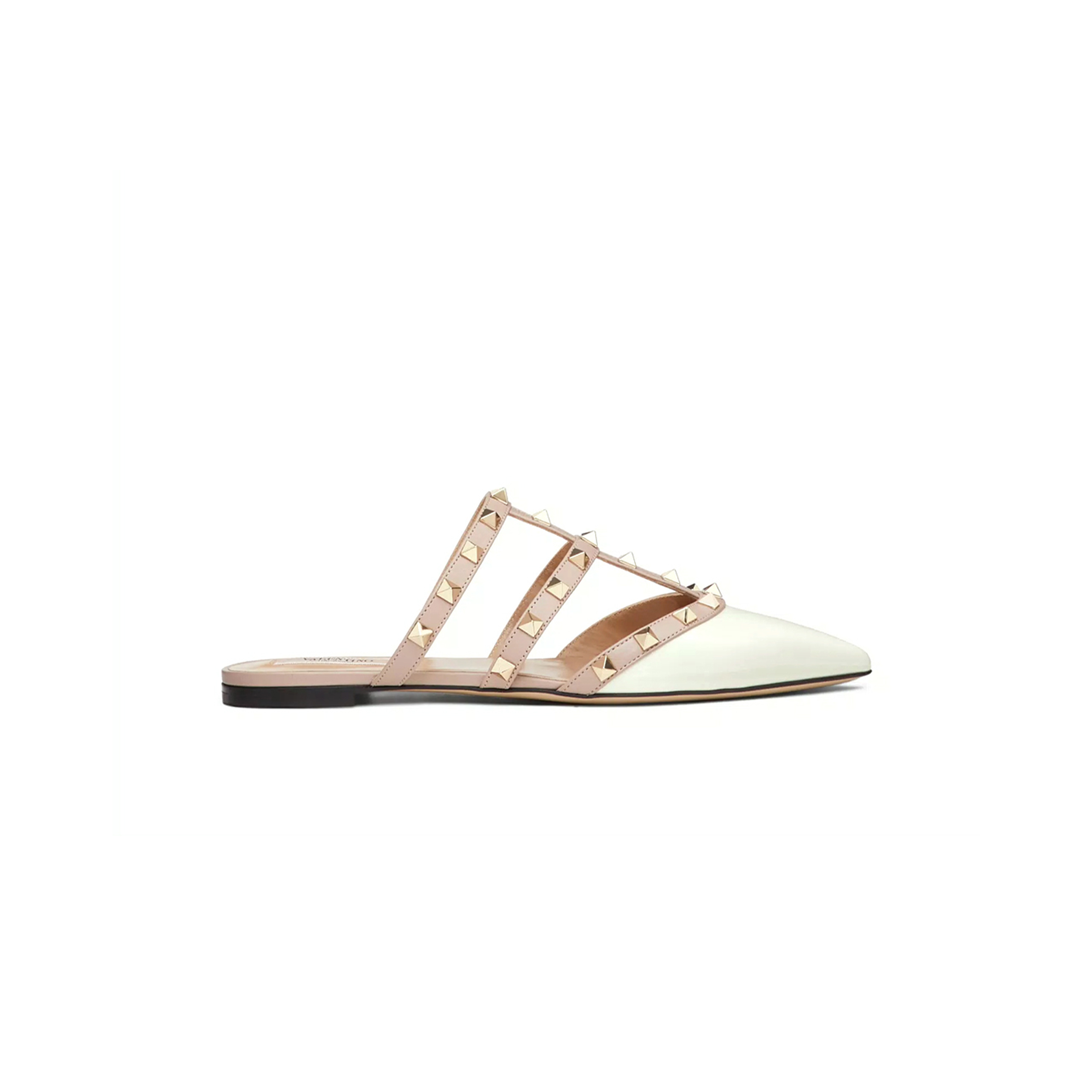 VALENTINO ROCKSTUD PATENT-LEATHER MULE 5W2S0H15VNW_L62